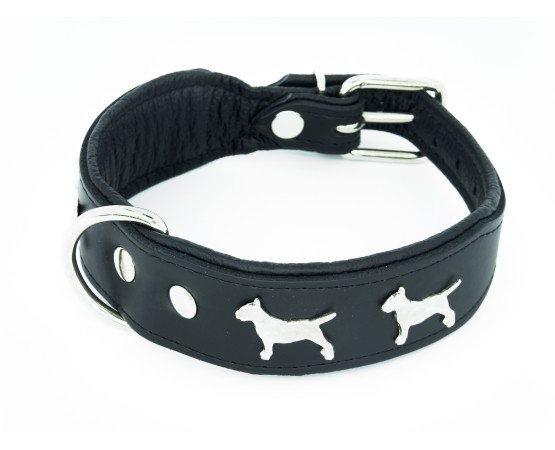 Zgarda piele Luxury Bull Terrier