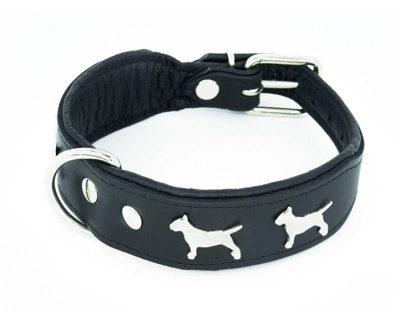 Zgarda piele Luxury Bull Terrier