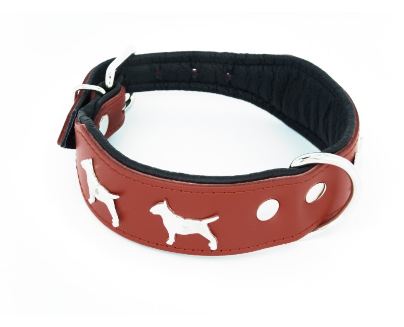 Zgarda piele Luxury Bull Terrier