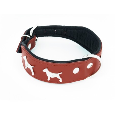 Zgarda piele Luxury Bull Terrier