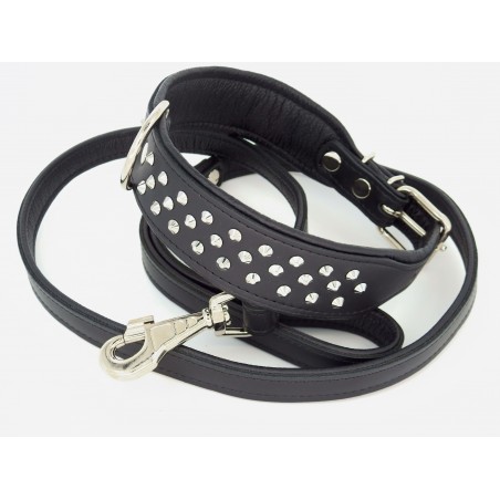 Zgarda piele caini tip Staff  Luxury Staff