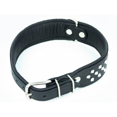 Zgarda piele caini tip Staff  Luxury Staff