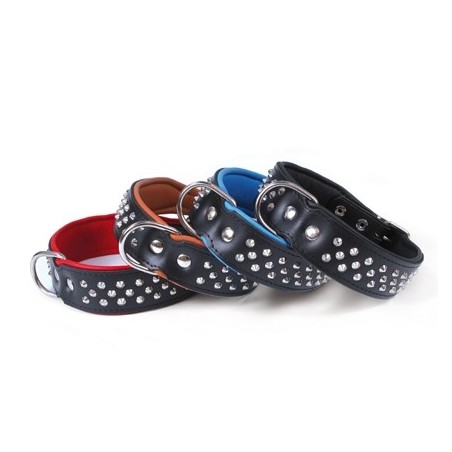 Zgarda piele caini tip Staff  Luxury Staff