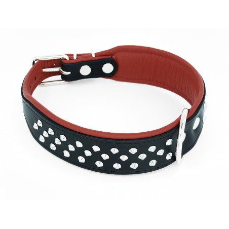 Zgarda piele caini Luxury Staff