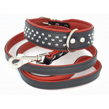 Zgarda piele caini Luxury Staff