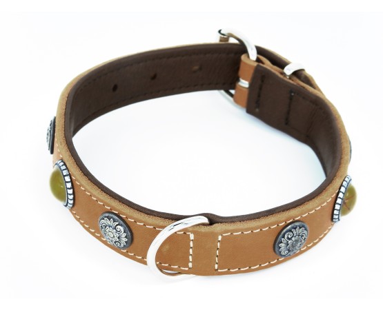 Zgarda de lux pentru caini Vintage