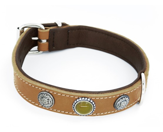 Zgarda de lux pentru caini Vintage