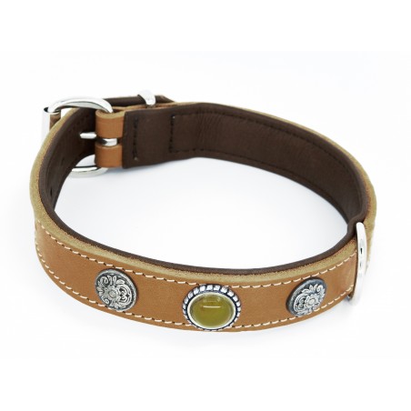 Zgarda de lux pentru caini Vintage