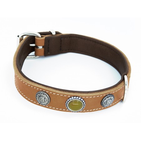 Zgarda de lux pentru caini Vintage