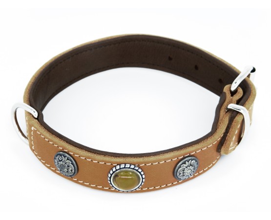 Zgarda de lux pentru caini Vintage