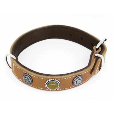 Zgarda de lux pentru caini Vintage