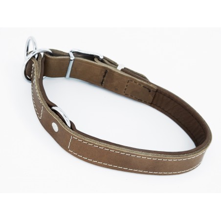 Zgarda de lux strangulanta dresaj Vintage Taupe