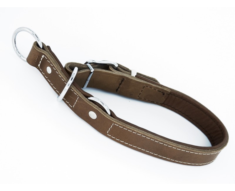 Zgarda de lux strangulanta dresaj Vintage Taupe