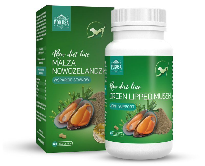 Supliment articulatii caini Green Lipped Mussel tablete