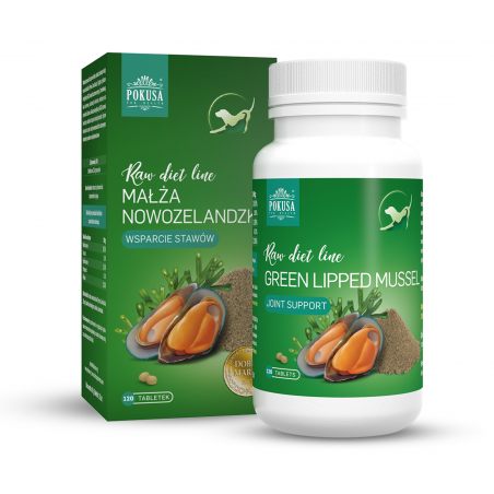 Supliment articulatii caini Green Lipped Mussel tablete