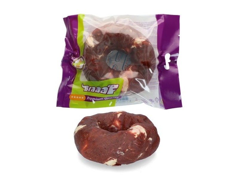 Recompensa de ros pentru caini Braaaf Lamb & Fish