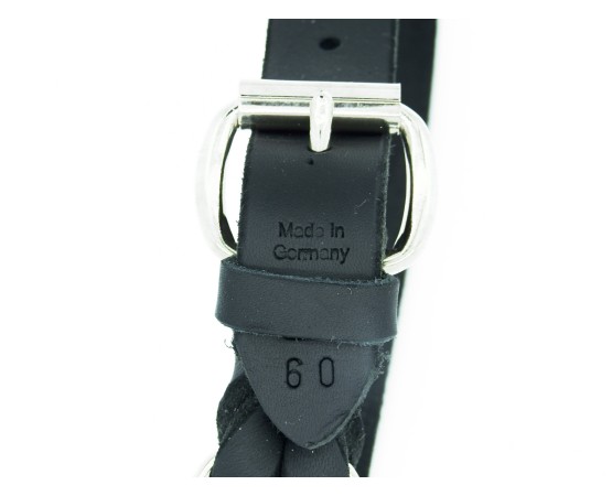 Zgarda din piele super premium pentru caini Black Mamba Leather