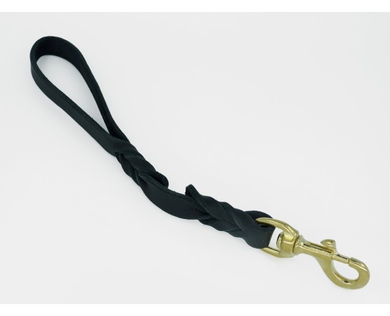 Lesa scurta super premium pentru caini Black Mamba Leather