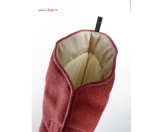 Maneca dresaj caini junior , confectionata din material francez