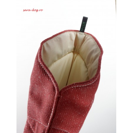 Maneca dresaj caini junior , confectionata din material francez