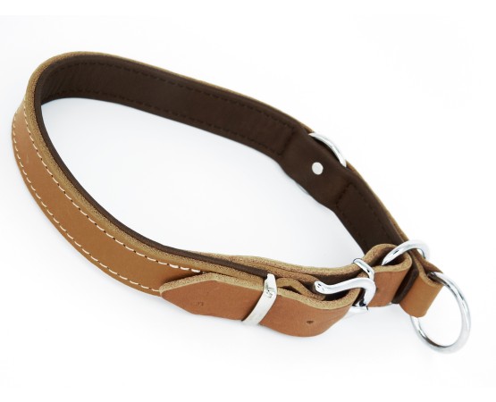 Zgarda de lux strangulanta pentru dresaj canin Vintage