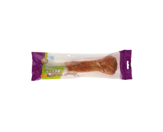 Os presat imbracat in carne de pui  Braaaf pentru caini