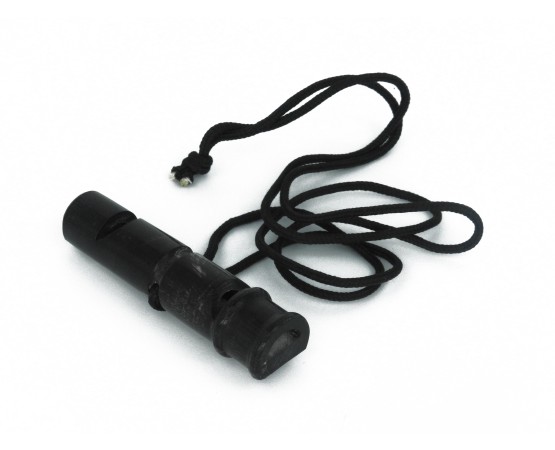 Fluier ABC Sport Klin din corn de Buffalo prevazut cu doua tonuri