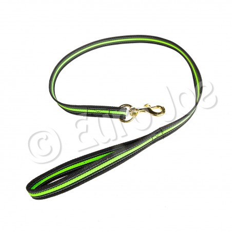 Lesa pentru caini Black-Neon Euro Joe