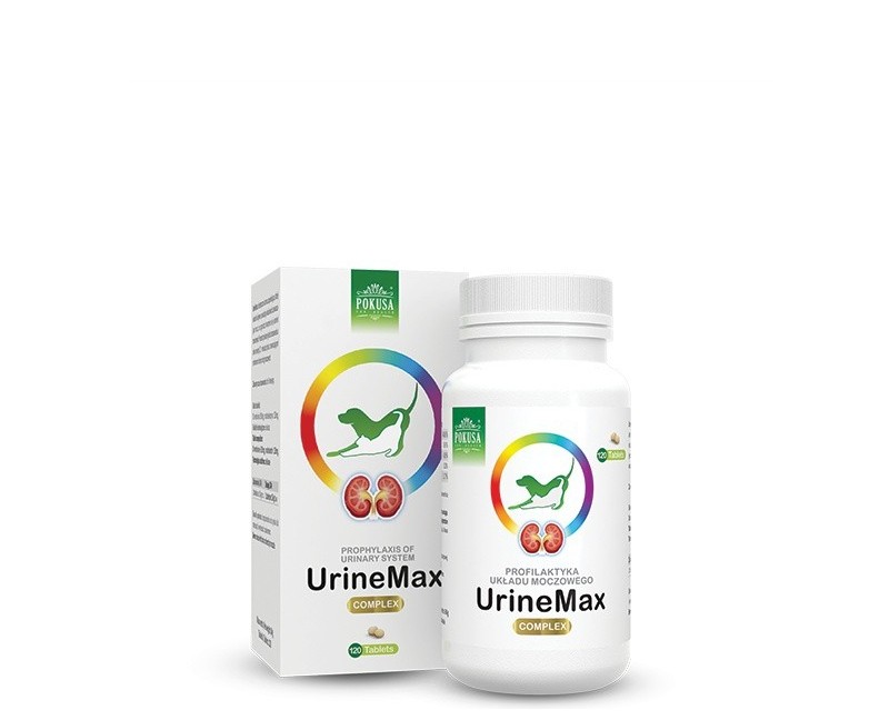 Supliment pentru probleme urinare caini GreenLine Urine Max 120 tablete