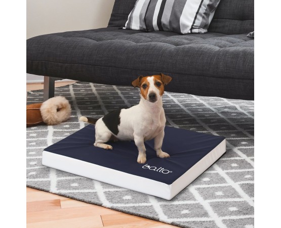 Saltea ortopedica profesionala pentru caini Balto Blue Carpet