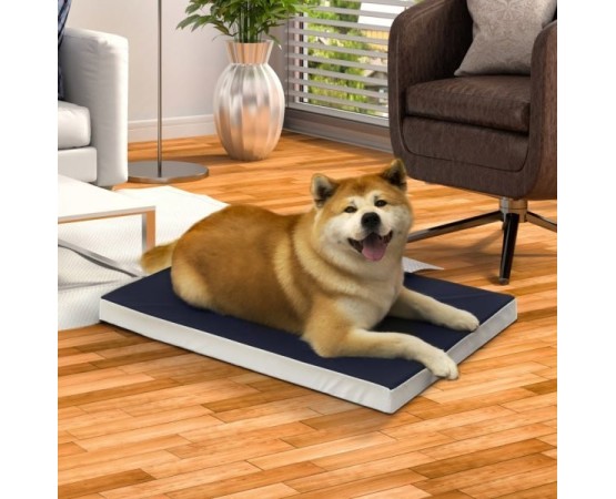 Saltea ortopedica profesionala pentru caini Balto Blue Carpet