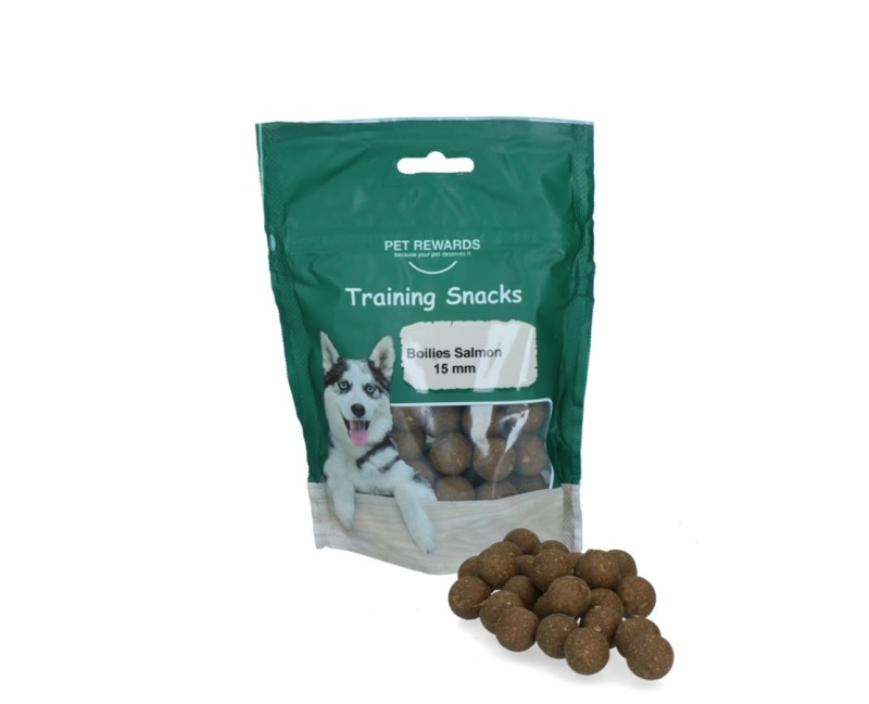 Recompense pentru dresaj canin Boilies Salmon 15 mm