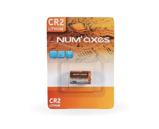 Baterie litium Num'Axes 3-V CR2
