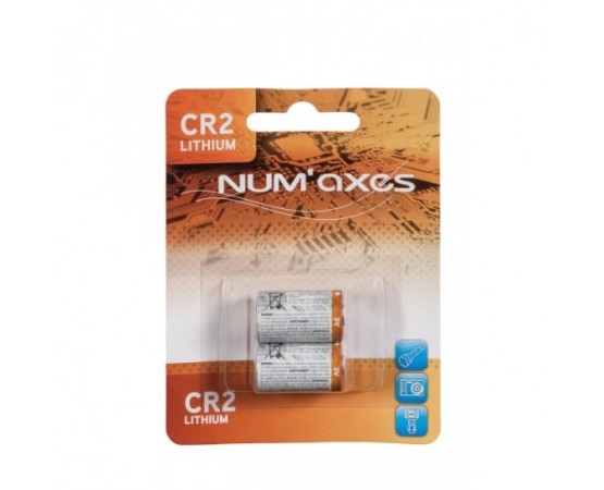 Set de 2 baterii litium Num'Axes 3-V CR2