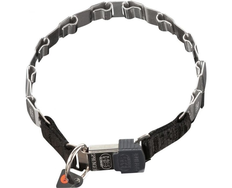 Zgarda metalica profesionala Hermann Sprenger Neck-Tech Fun with ClickLock - otel inoxidabil