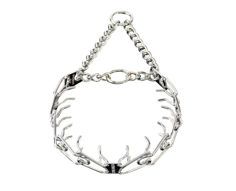 Zgarda profesionala pentru dresaj canin  Hermann Sprenger Ultra-Plus otel cromat