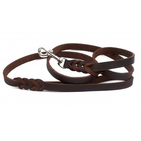 Lesa pentru caini confectionata din piele ultra soft