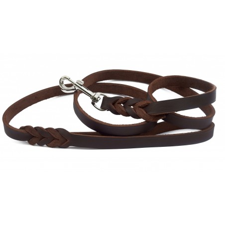 Lesa pentru caini confectionata din piele ultra soft