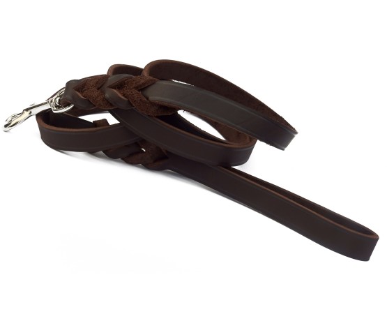 Lesa pentru caini confectionata din piele ultra soft