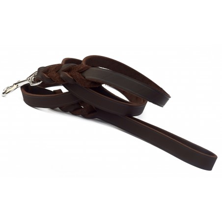 Lesa pentru caini confectionata din piele ultra soft