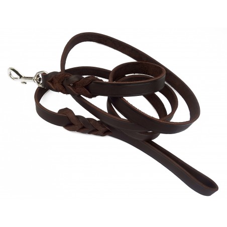 Lesa pentru caini confectionata din piele ultra soft