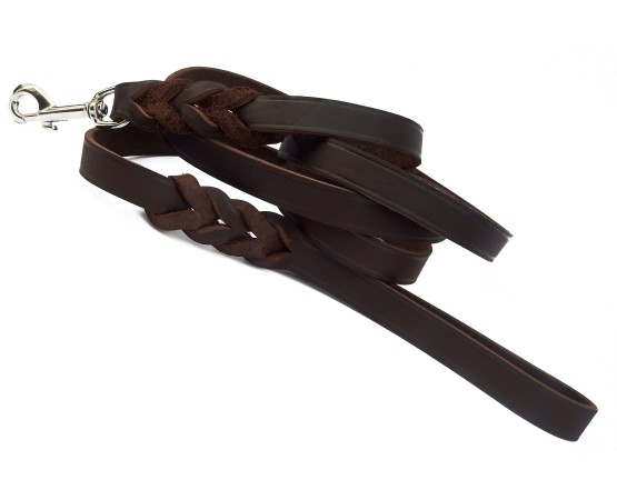 Lesa pentru caini confectionata din piele ultra soft