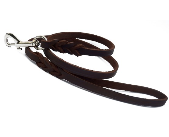 Lesa pentru caini confectionata din piele ultra soft