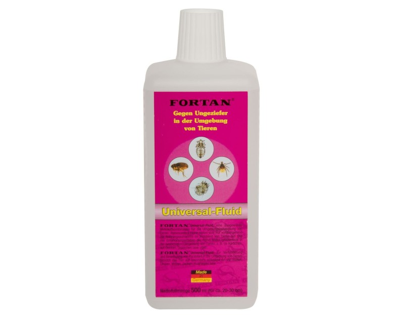 Lichid natural deparazitare externa animale Fortan Universal Fluid