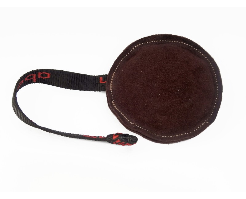 Tug plat din piele naturala ABC Sport Klin Germany pentru caini puppy