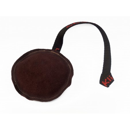 Tug plat din piele naturala ABC Sport Klin Germany pentru caini puppy