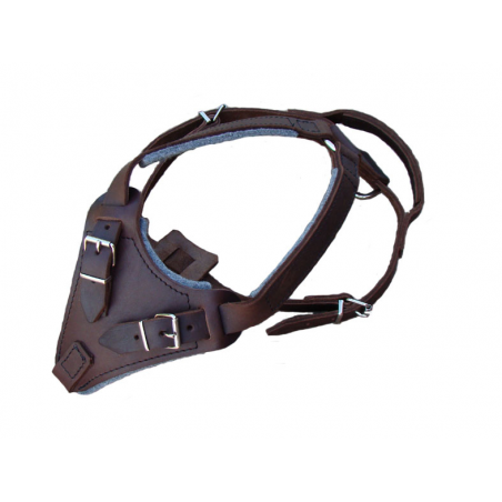 Ham pentru caini confectionat din piele naturala 