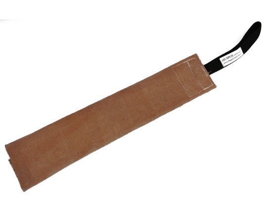 Carpa de muscatura din piele naturala Huspol pentru dresaj canin