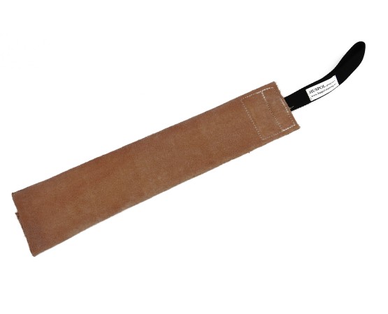 Carpa de muscatura din piele naturala Huspol pentru dresaj canin