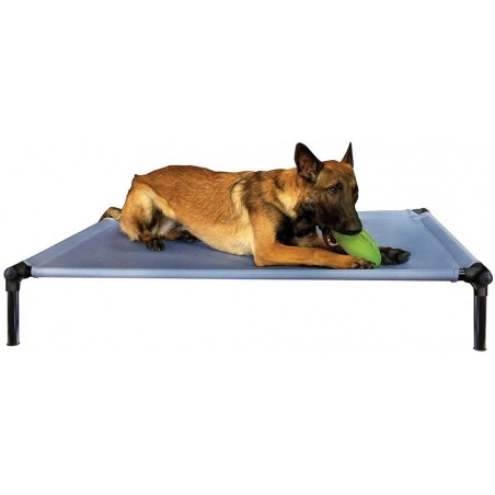 Starmark-Pat ProTraining Bed Sky Blue M pentru caini